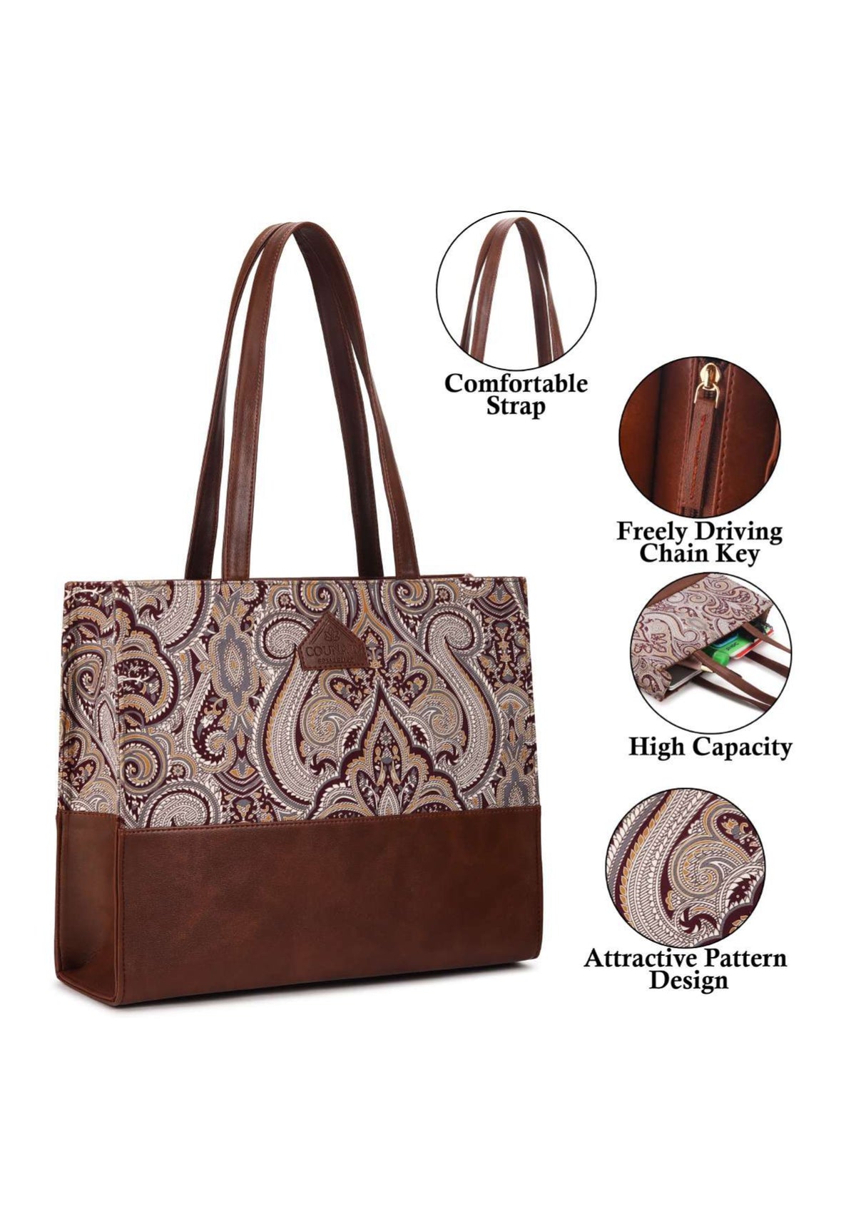 Paisley Royale Tote bag
