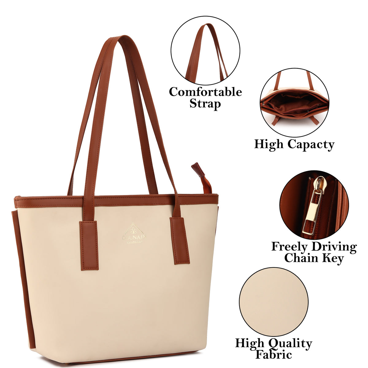 Light Cream Tote bag