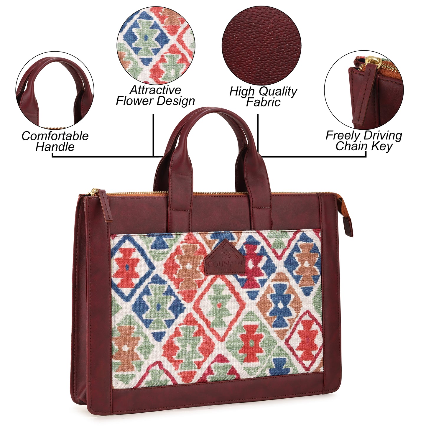 Barfi Multi color Laptop Bag