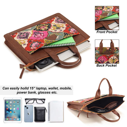 MB Flower Laptop Bag