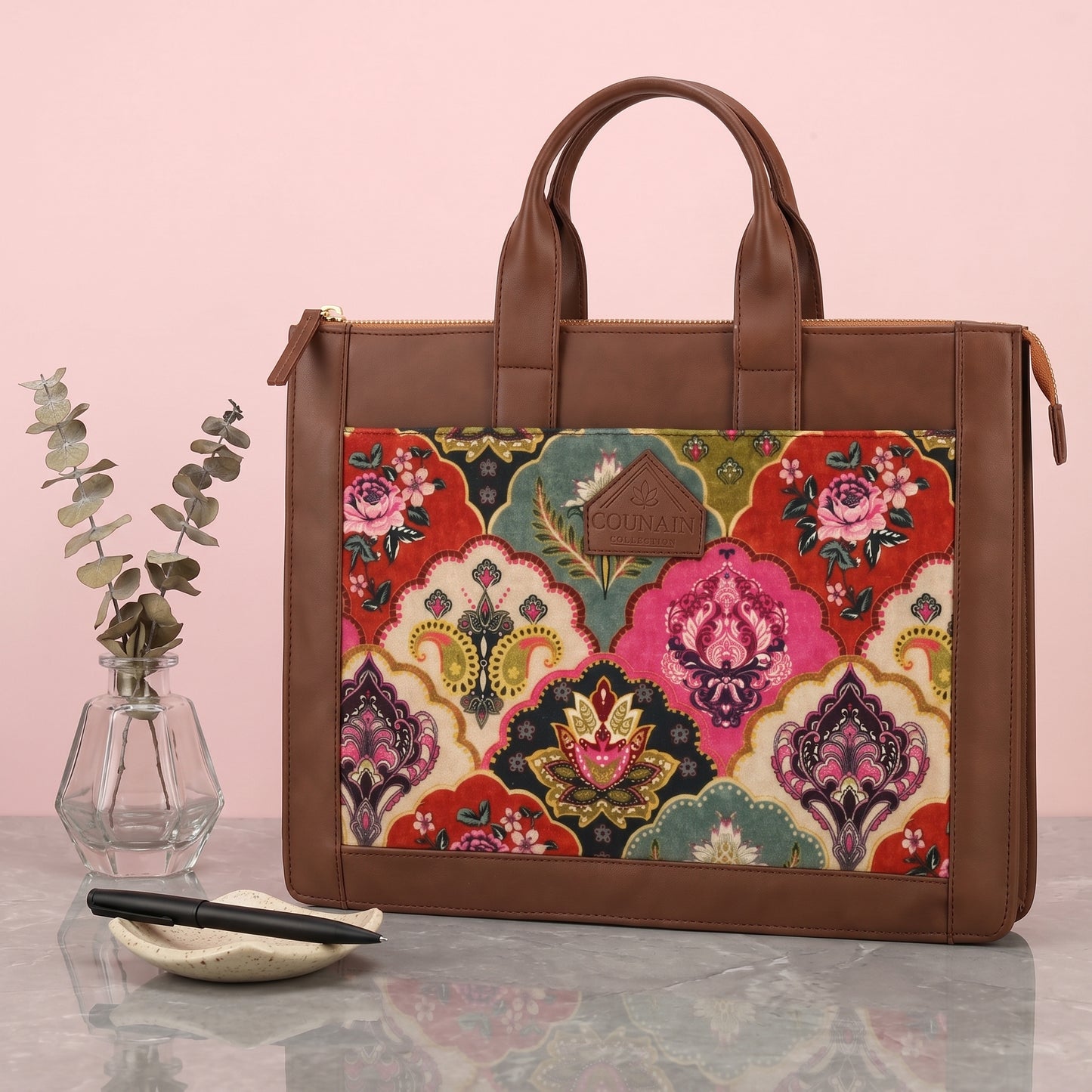 MB Flower Laptop Bag