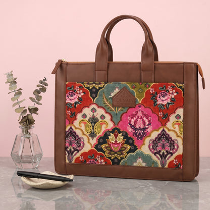 MB Flower Laptop Bag