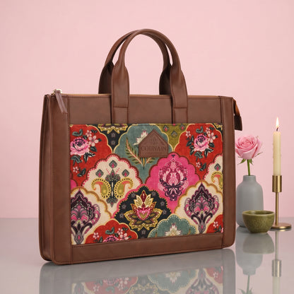 MB Flower Laptop Bag