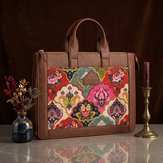 MB Flower Laptop Bag