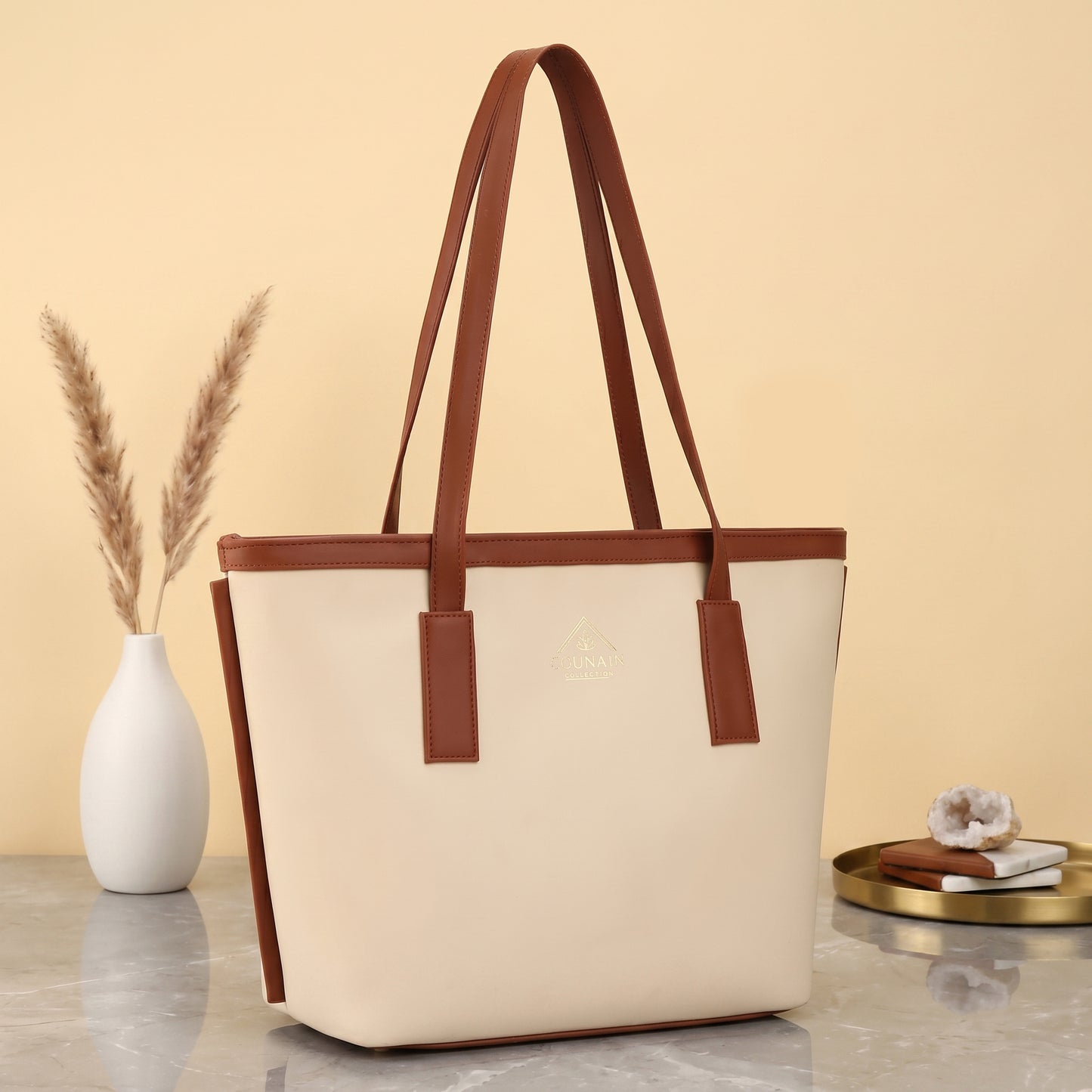 Light Cream Tote bag