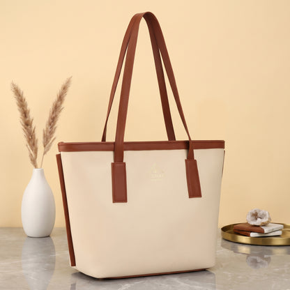 Light Cream Tote bag