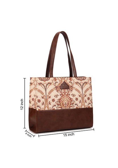 Royal Garden laptop Tote Bag