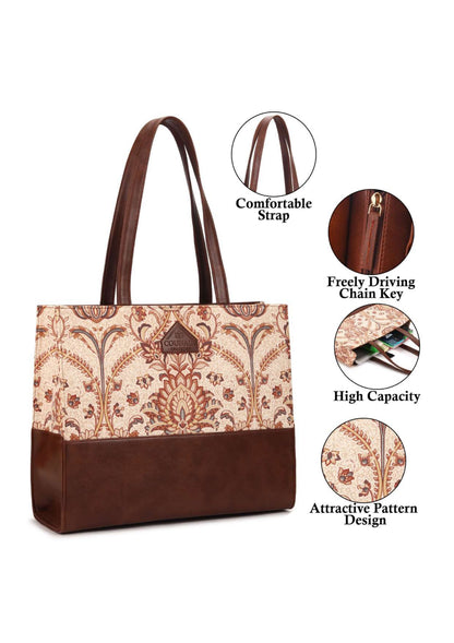 Royal Garden laptop Tote Bag
