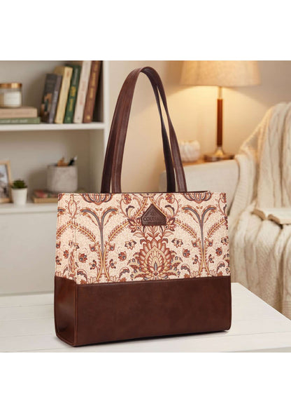 Royal Garden laptop Tote Bag