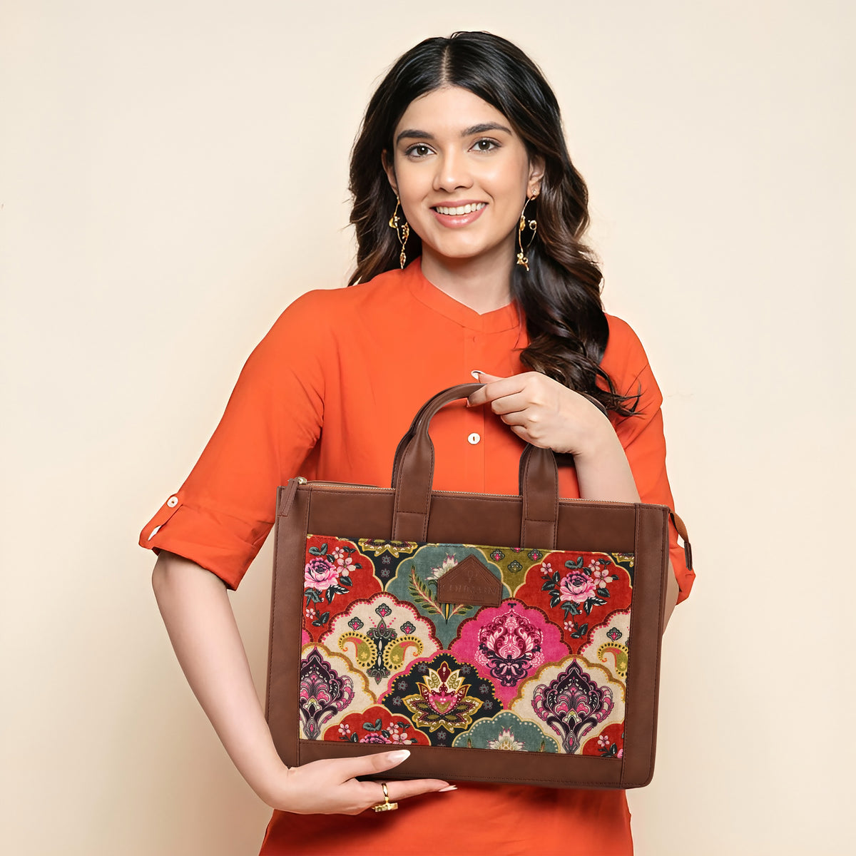 MB Flower Laptop Bag