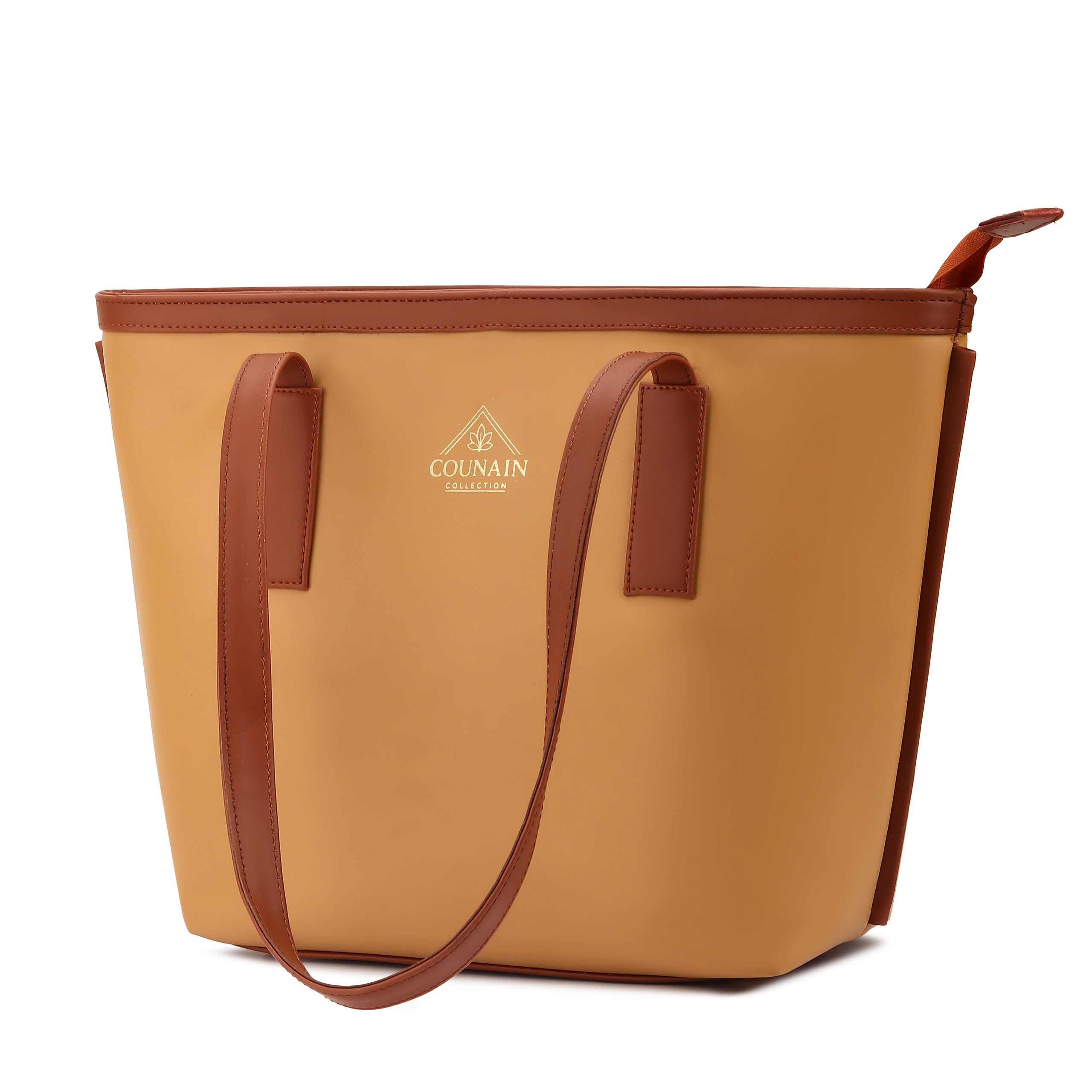 Light Brown Tote Bag - Image 4