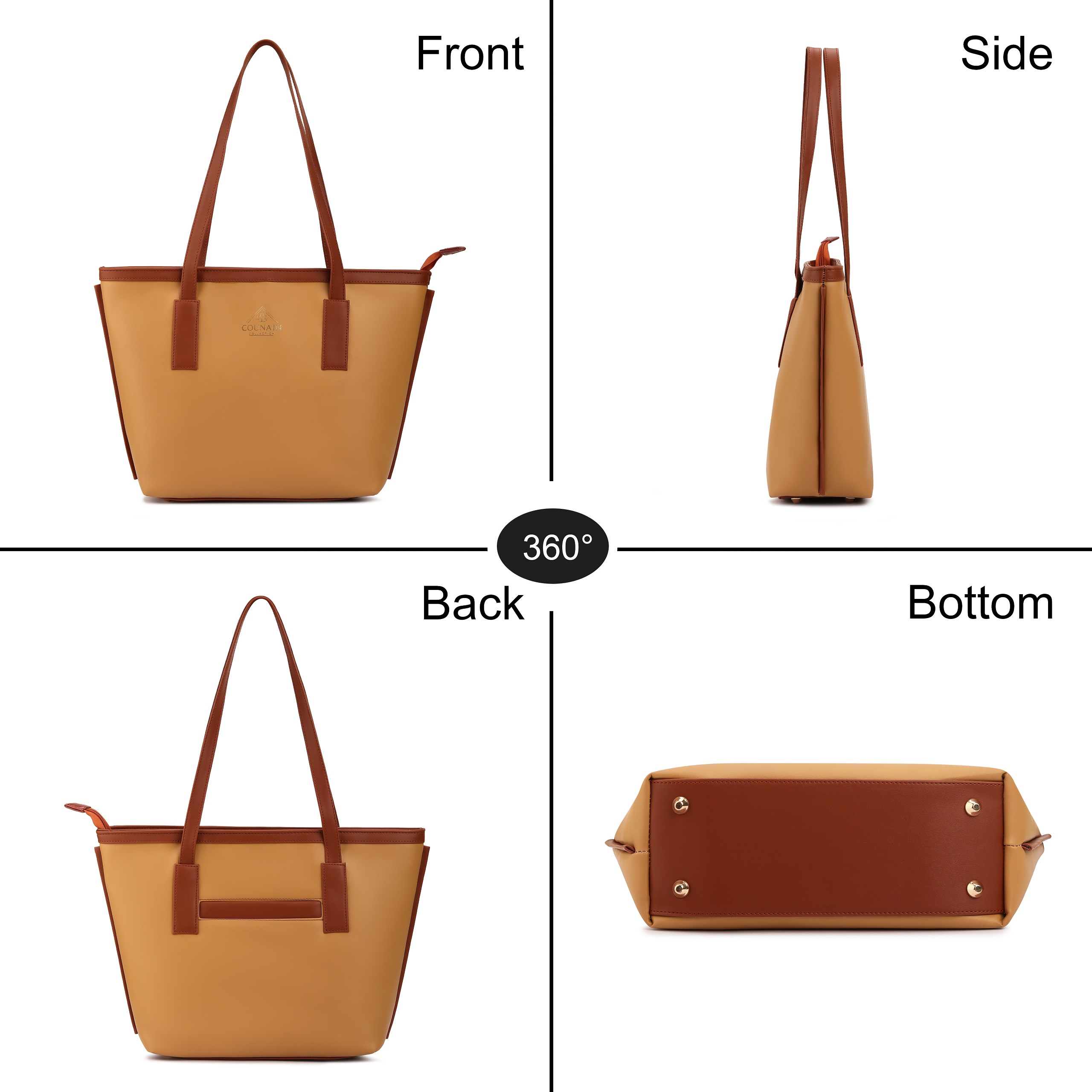 Light Brown Tote Bag - Image 7
