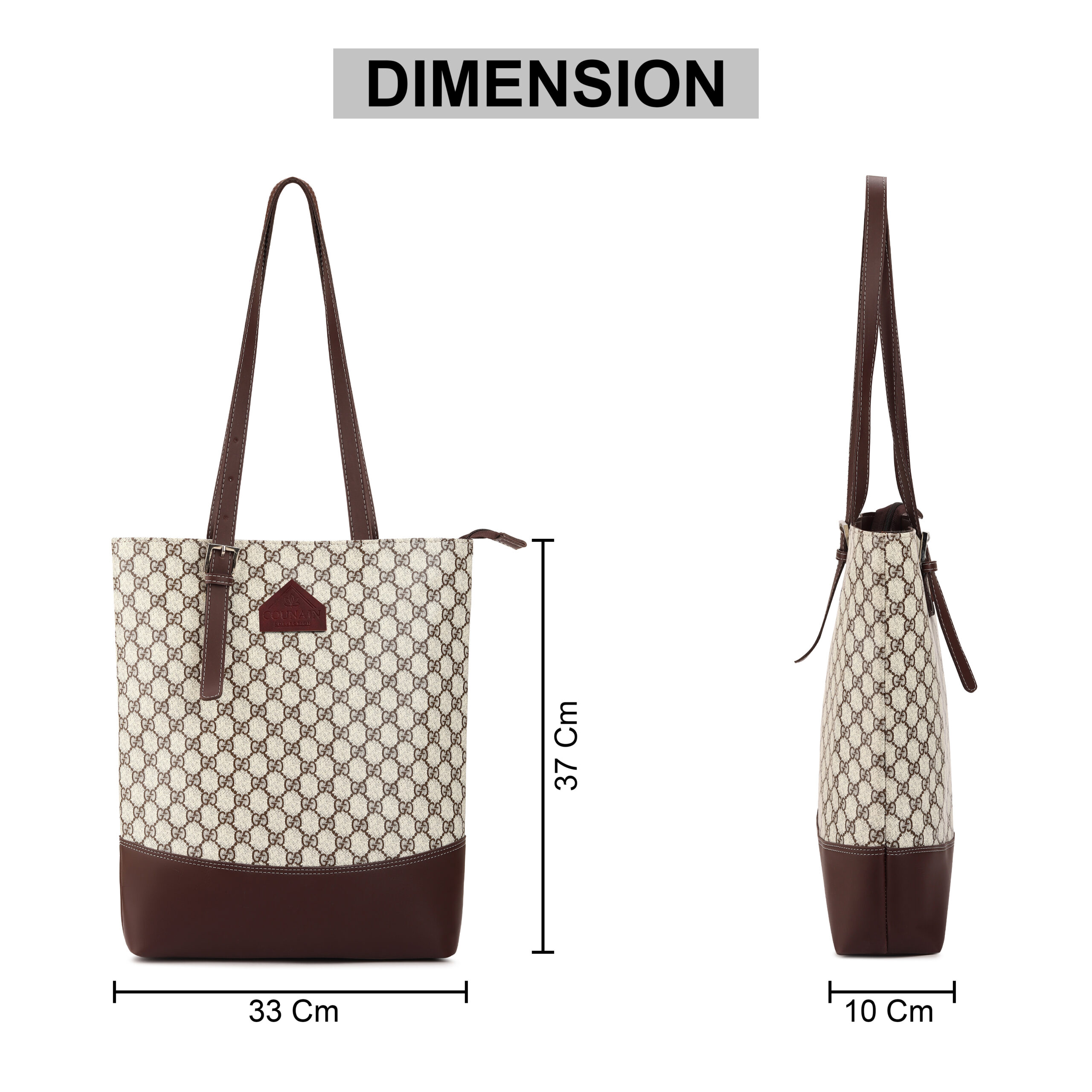 Heritage Monogram Tote Bag - Image 6